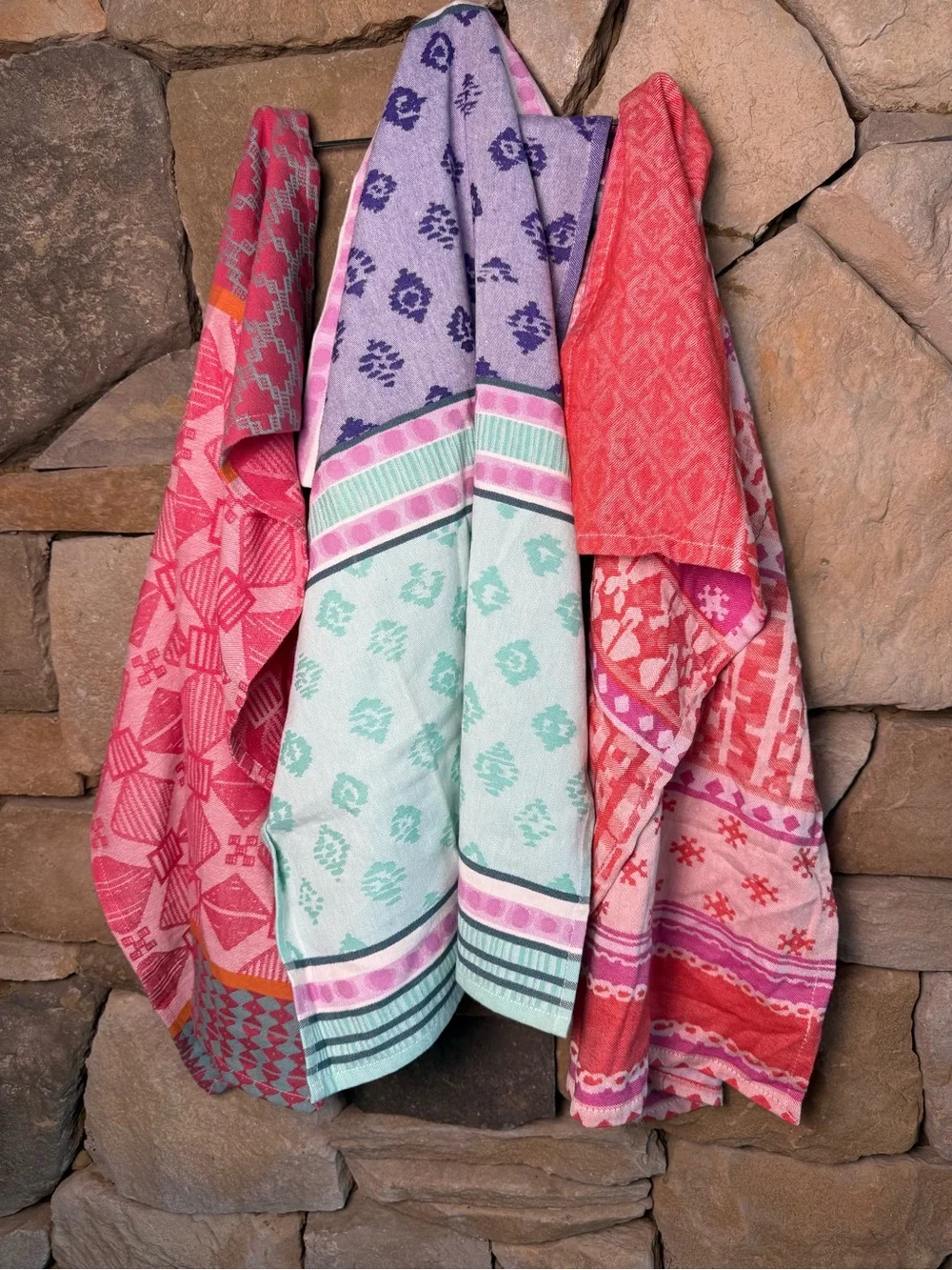 New🌟Anthropologie-Akilah Jacquard Dish Towel Set